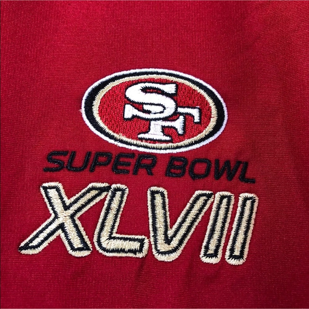 Cutter & Buck Jacket SZ XL Super Bowl XLVII 49ers